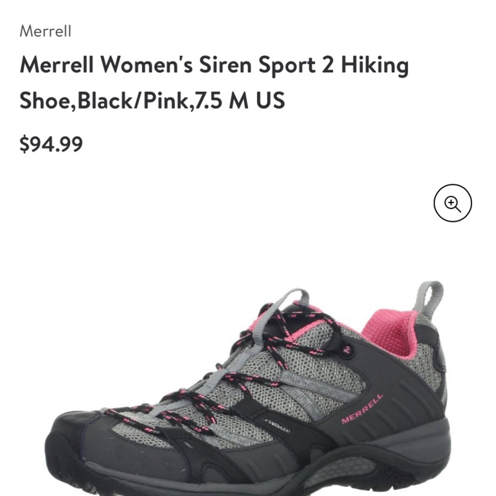 Merrell hiking shoes